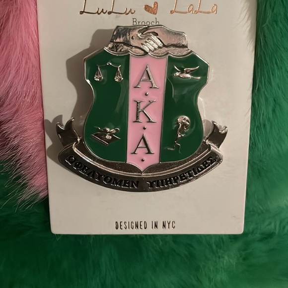 aka Jewelry - New AKA sorority sheild brooch